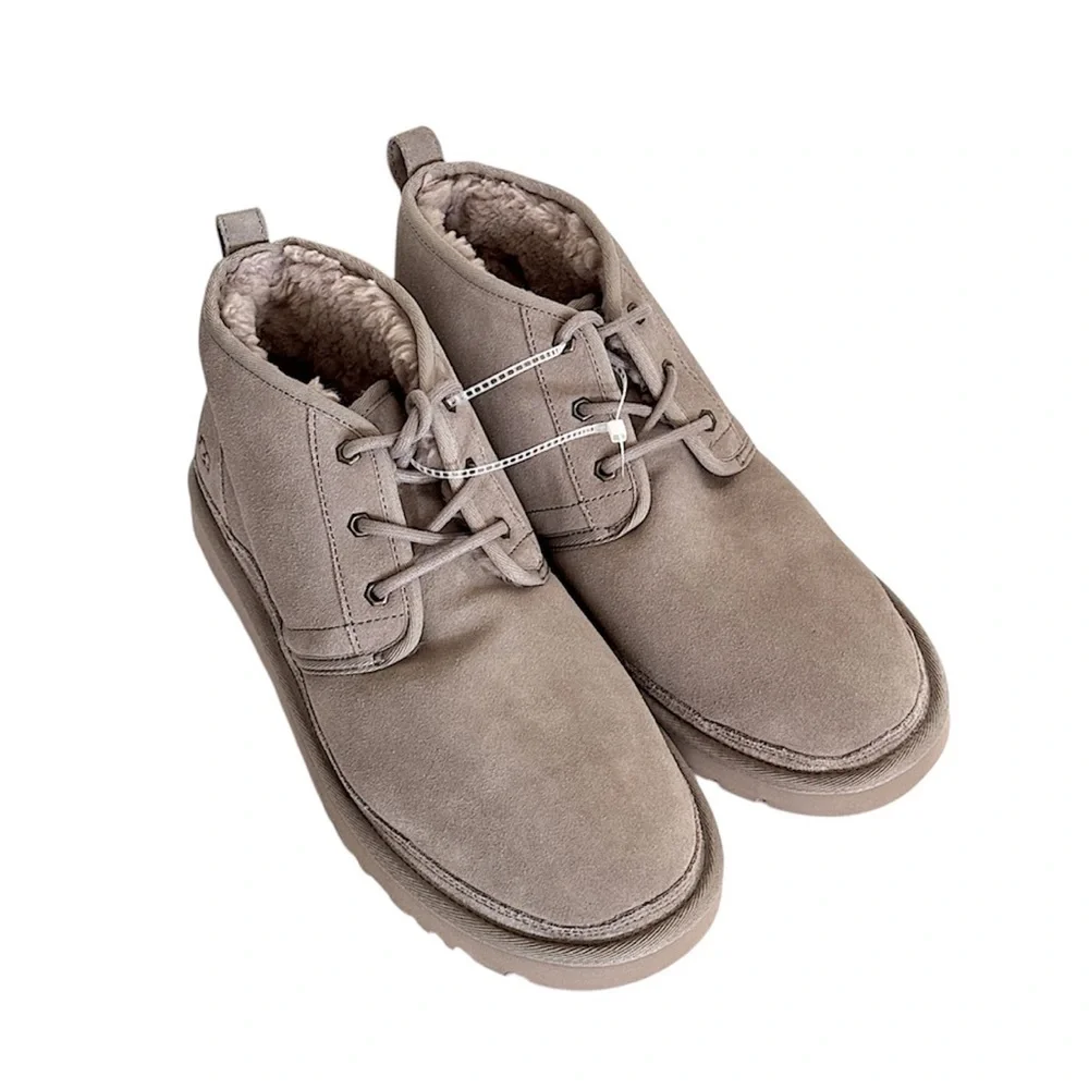 UGG Men’s Neumel Chukka Ankle Boot Suede - Putty Sz 12, NEW NWOT